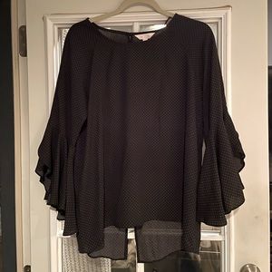 Cute blouse, by LC Lauren Conrad, bell sleeves.